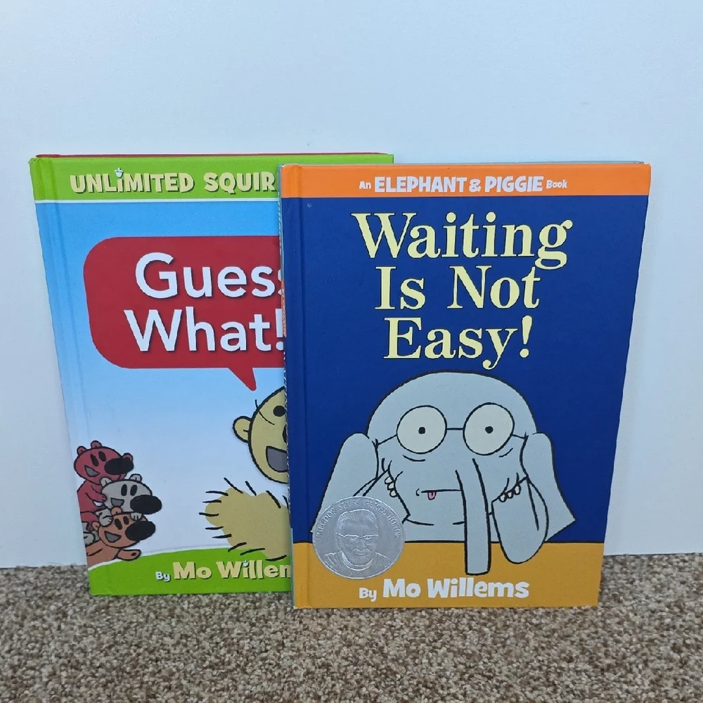 Mo Willems Children's Book Set - Elephant & Piggy And Unlimited Squirrels